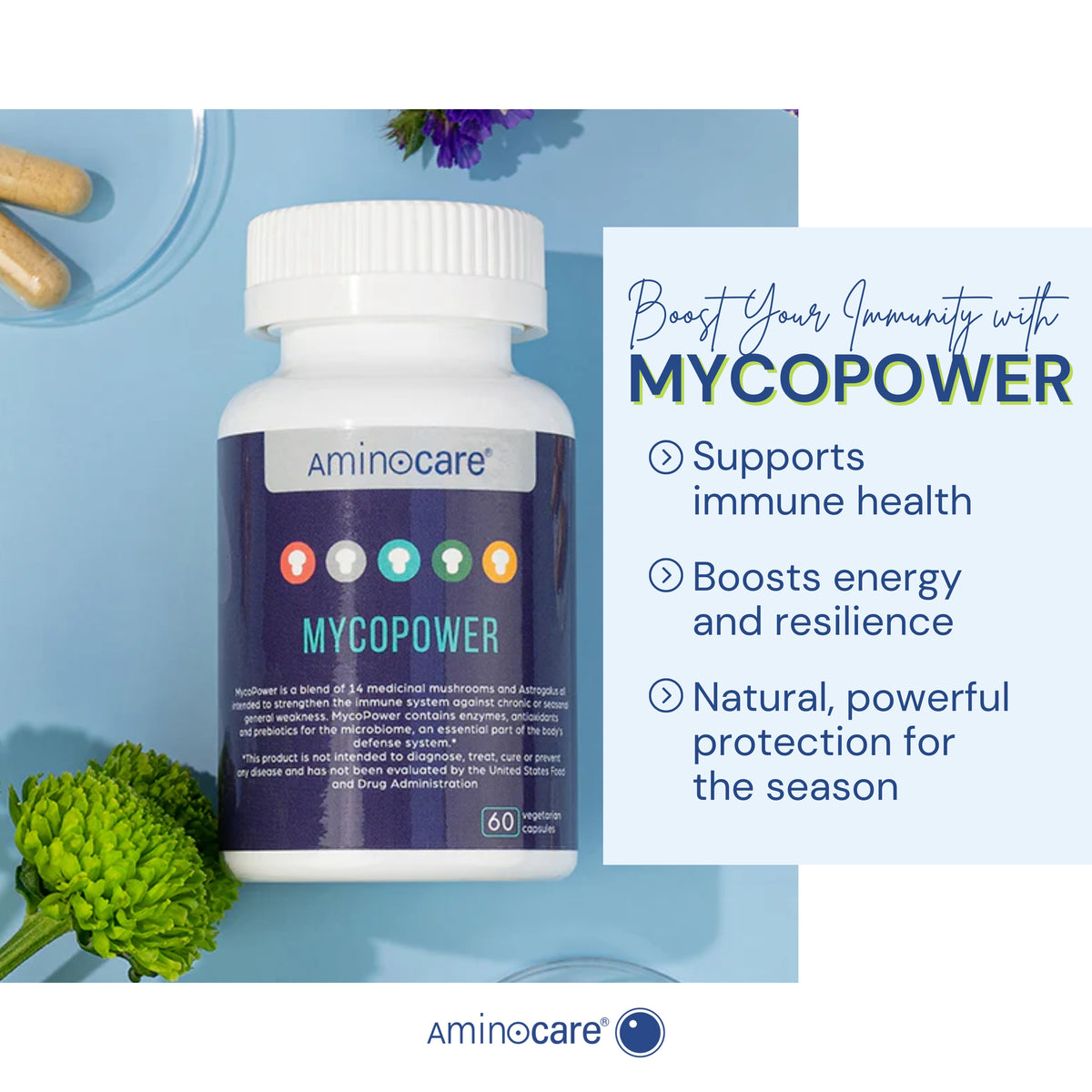 Stay Healthy This Season with AminoCare® MycoPower