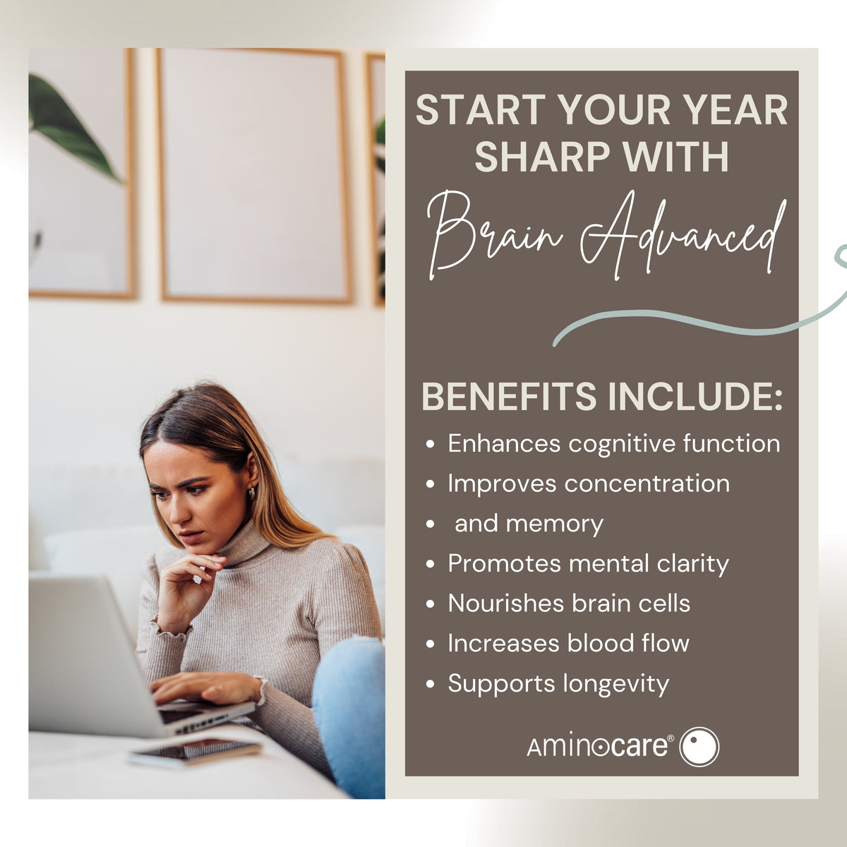 Aminocare® Brain Advanced can Unleash Your Brain's Potential