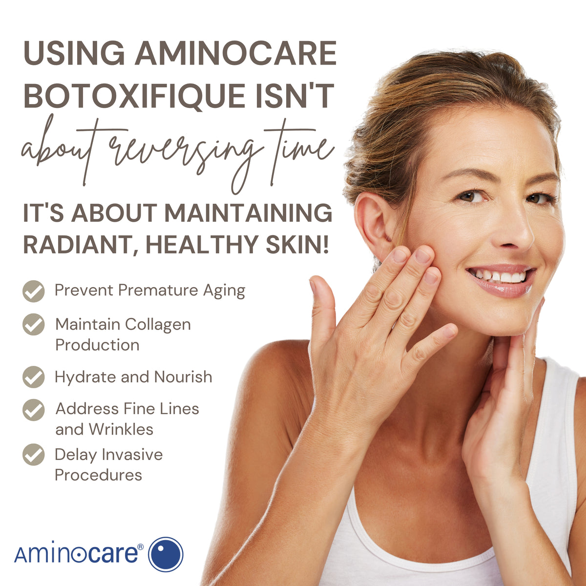 Aminocare Botoxifique Prevents Signs of Aging Skin