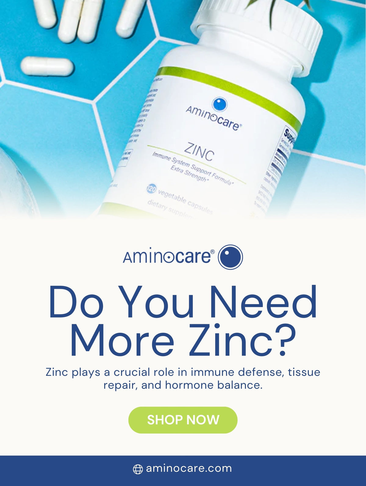 Signs You May Need More Zinc | Aminocare®