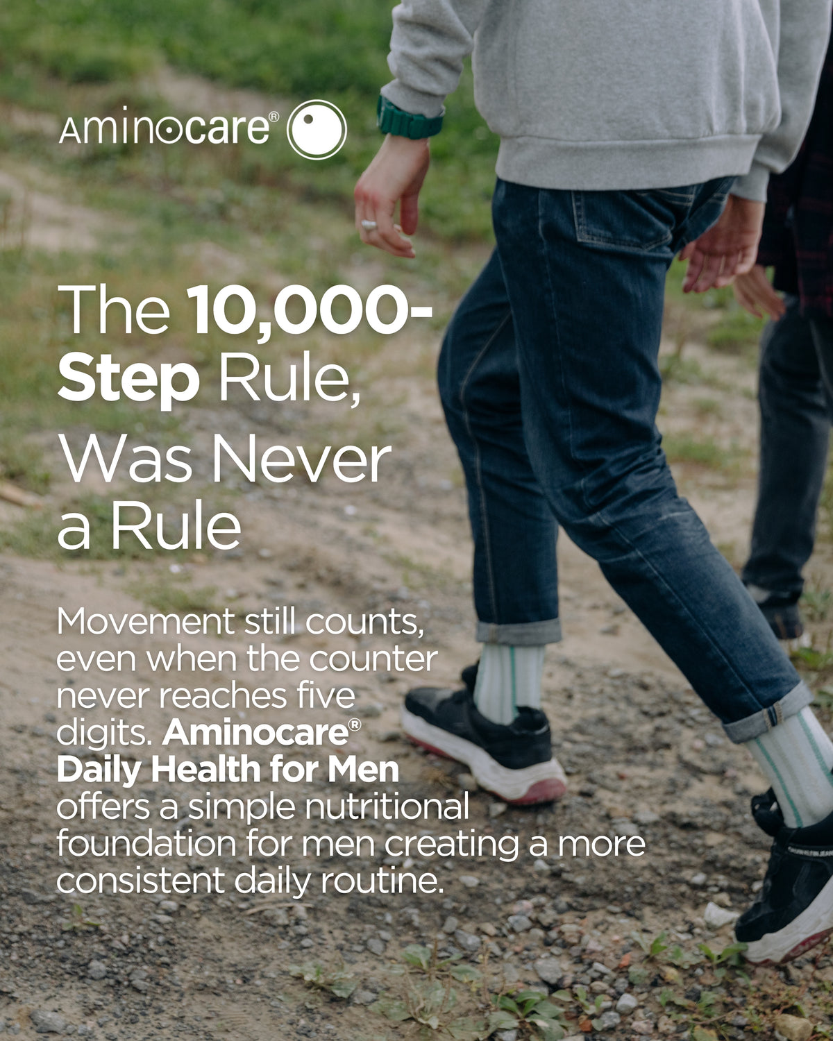 Is 10,000 Steps Really Necessary Every Day? educational feature from Aminocare® Products