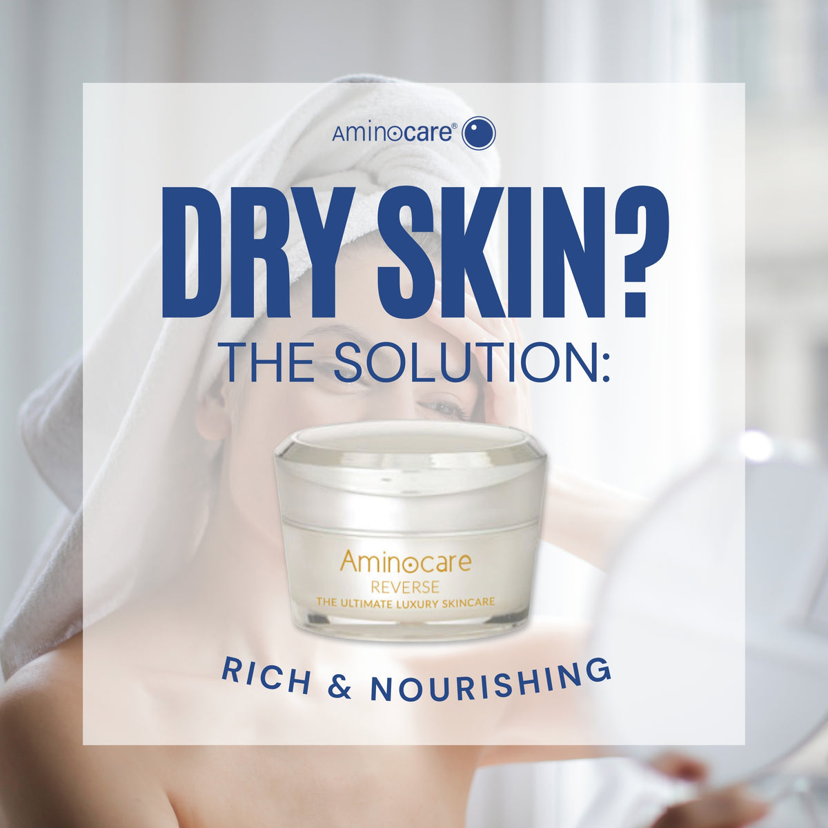 Combat Fall Dryness with Aminocare Reverse Face Cream for Deep Hydration