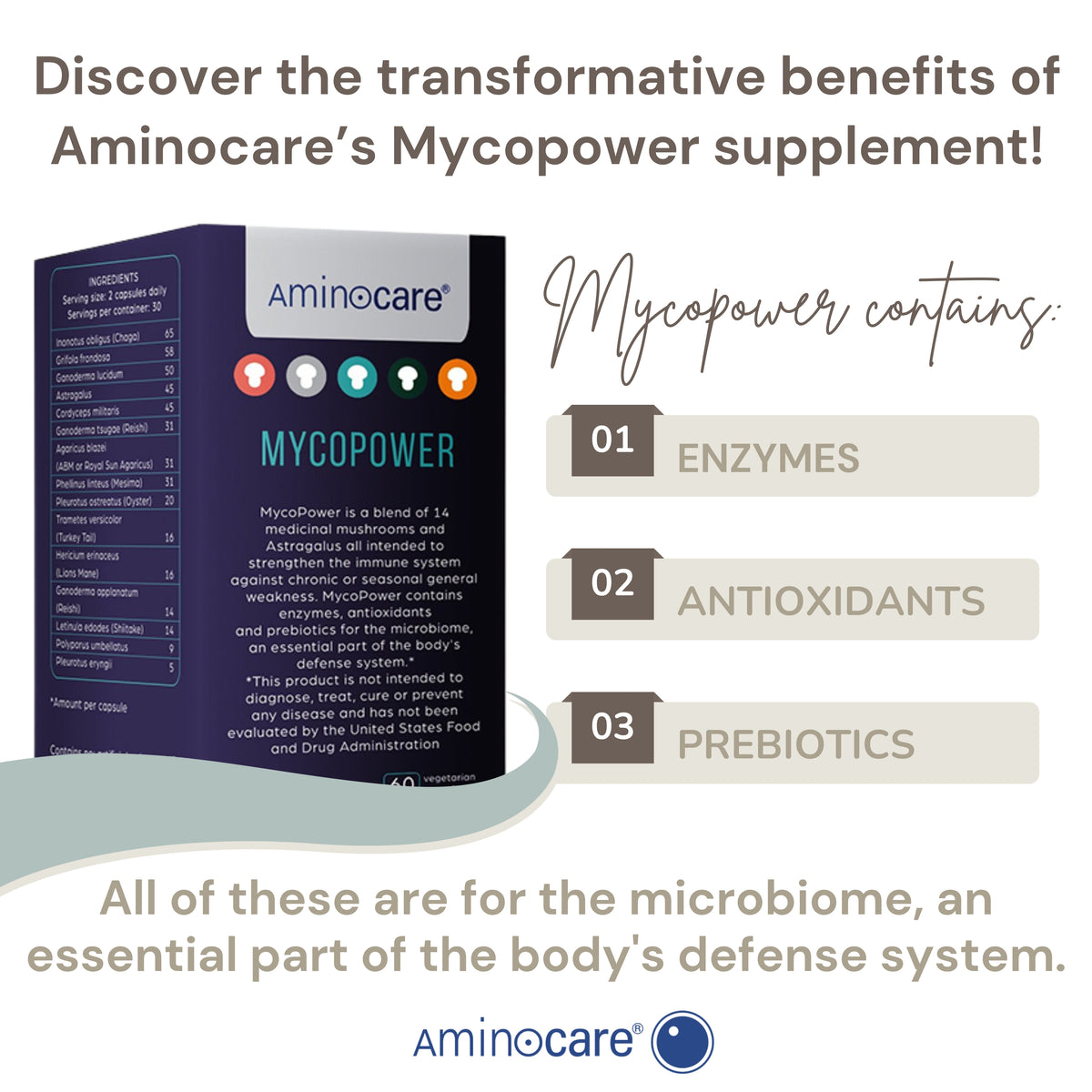 Discover the Benefits of Mycopower Medicinal Mushrooms Supplement