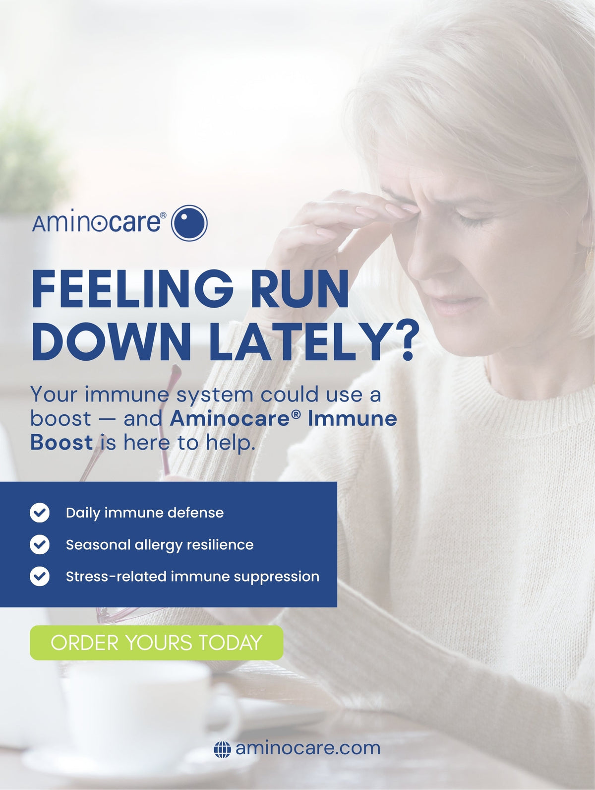 Boost Your Immunity with Aminocare® Immune Boost
