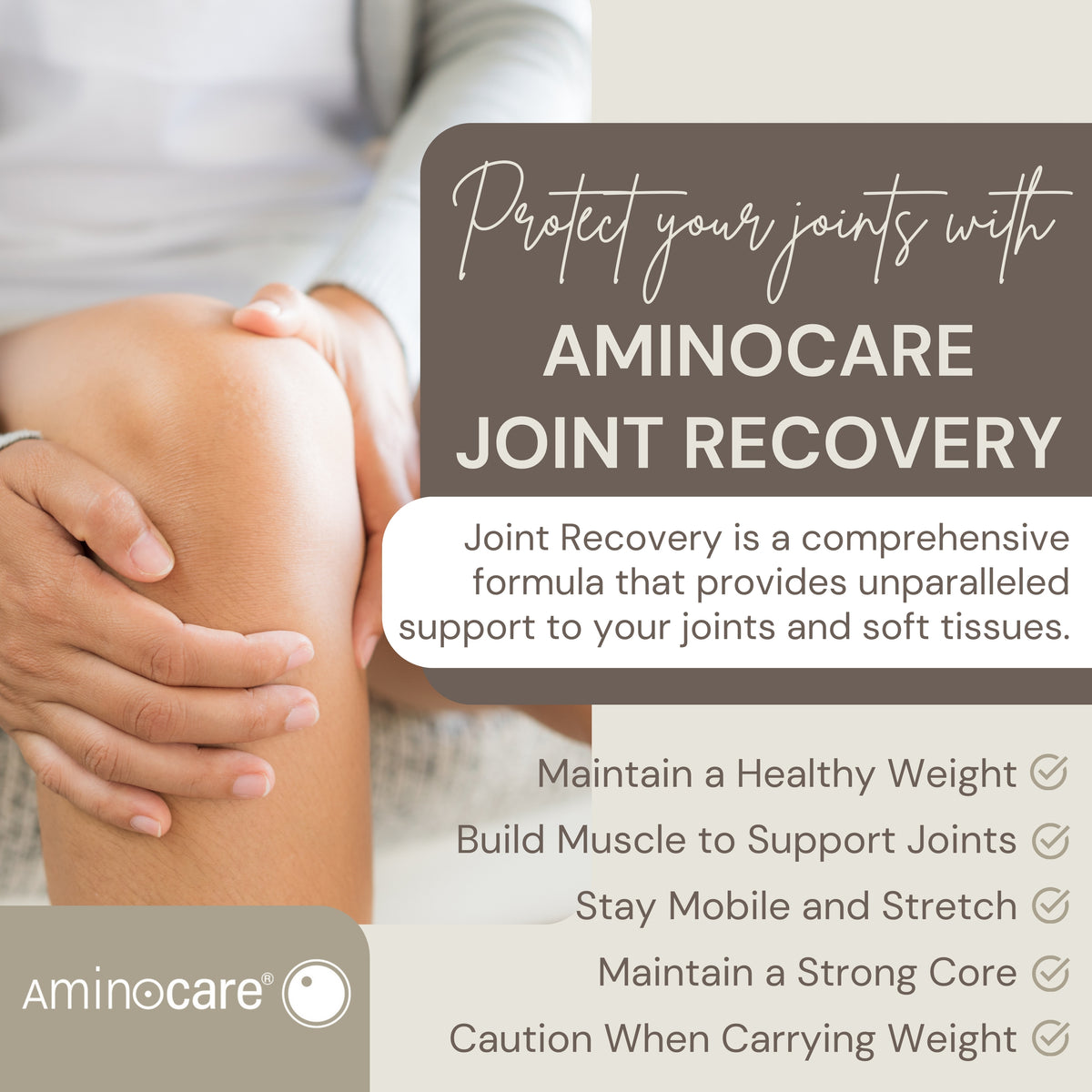 Protect Your Joints with Aminocare Joint Recovery
