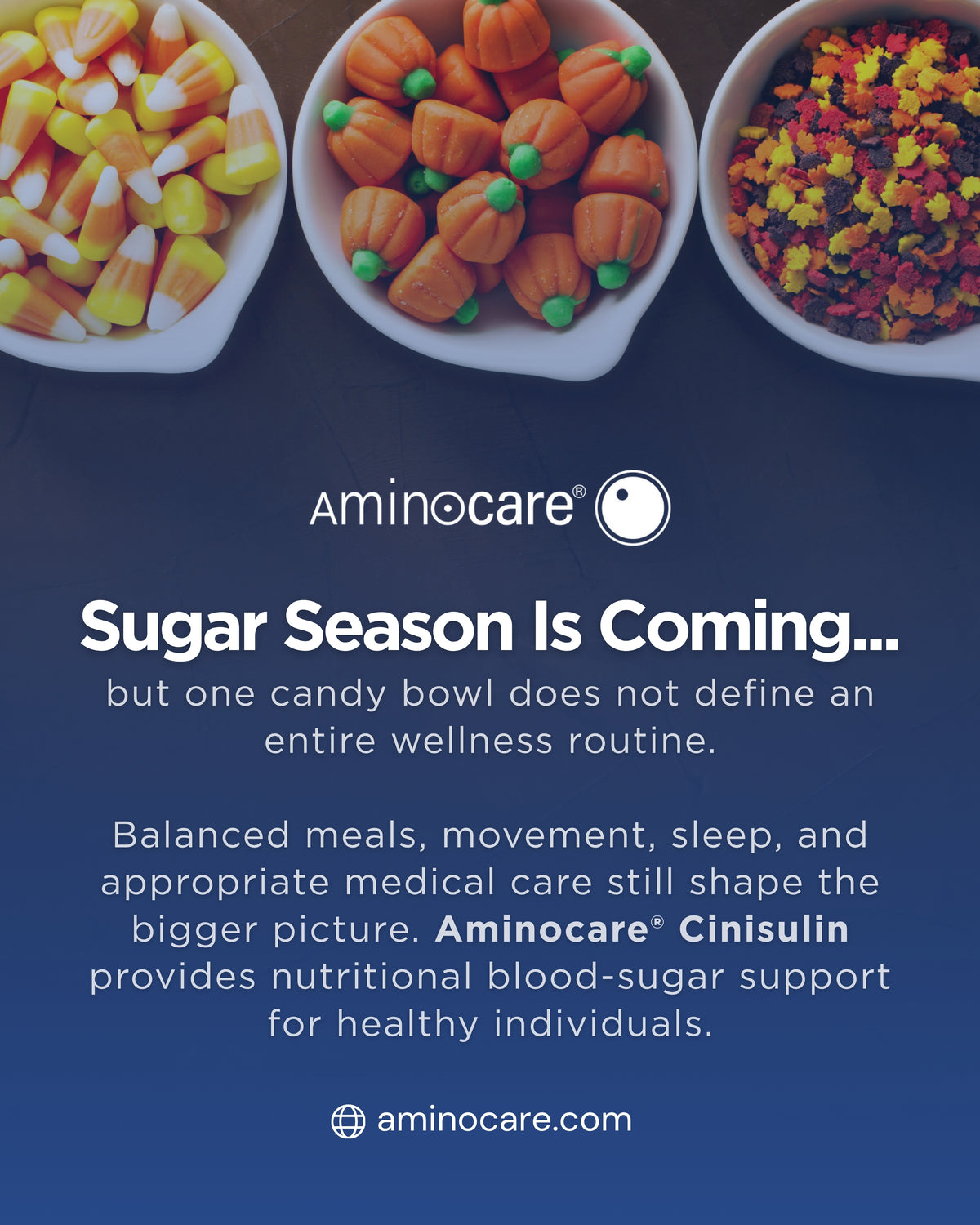 How Can a Wellness Routine Handle Sugar Season? educational feature from Aminocare® Products