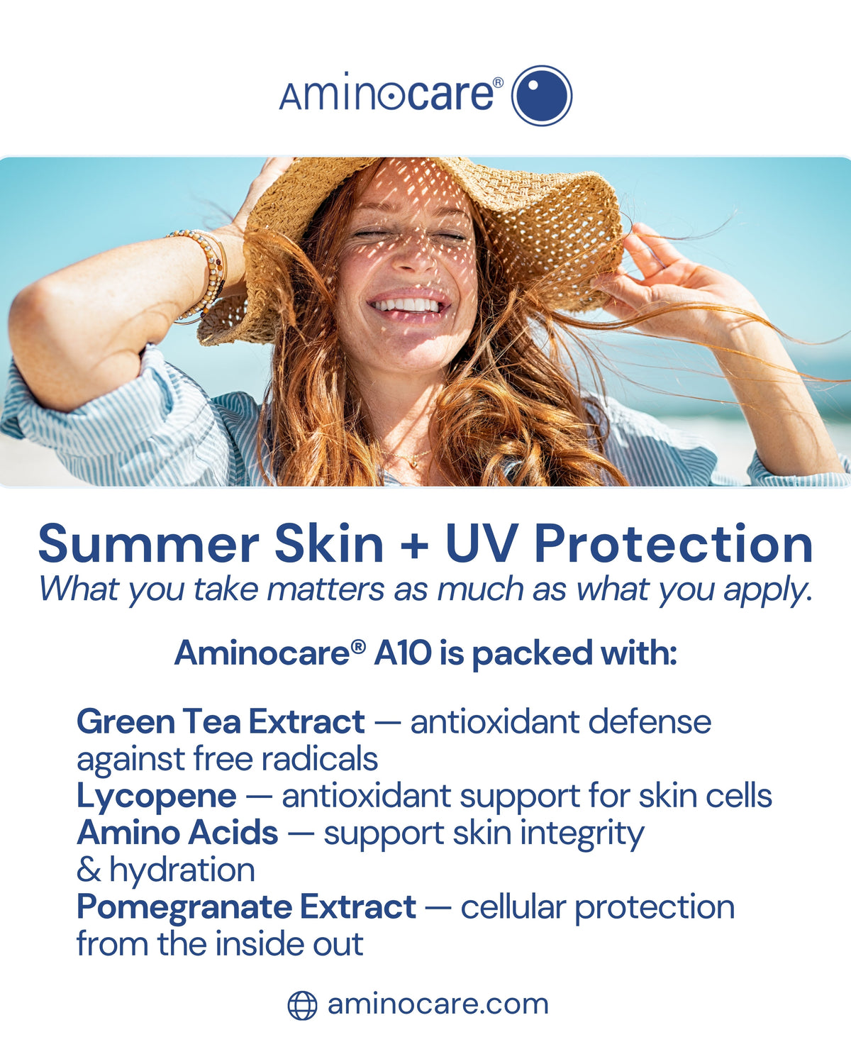 Summer Skin Support with Aminocare® A10