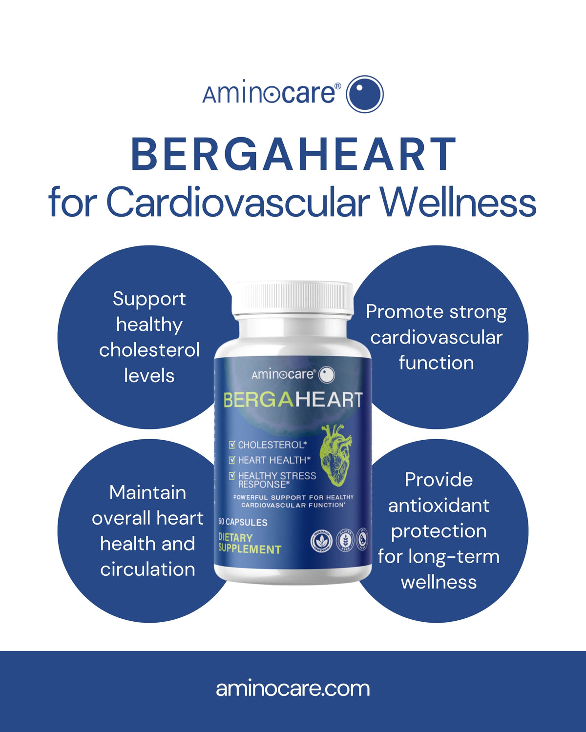Aminocare® BergaHeart for Stronger Heart Health