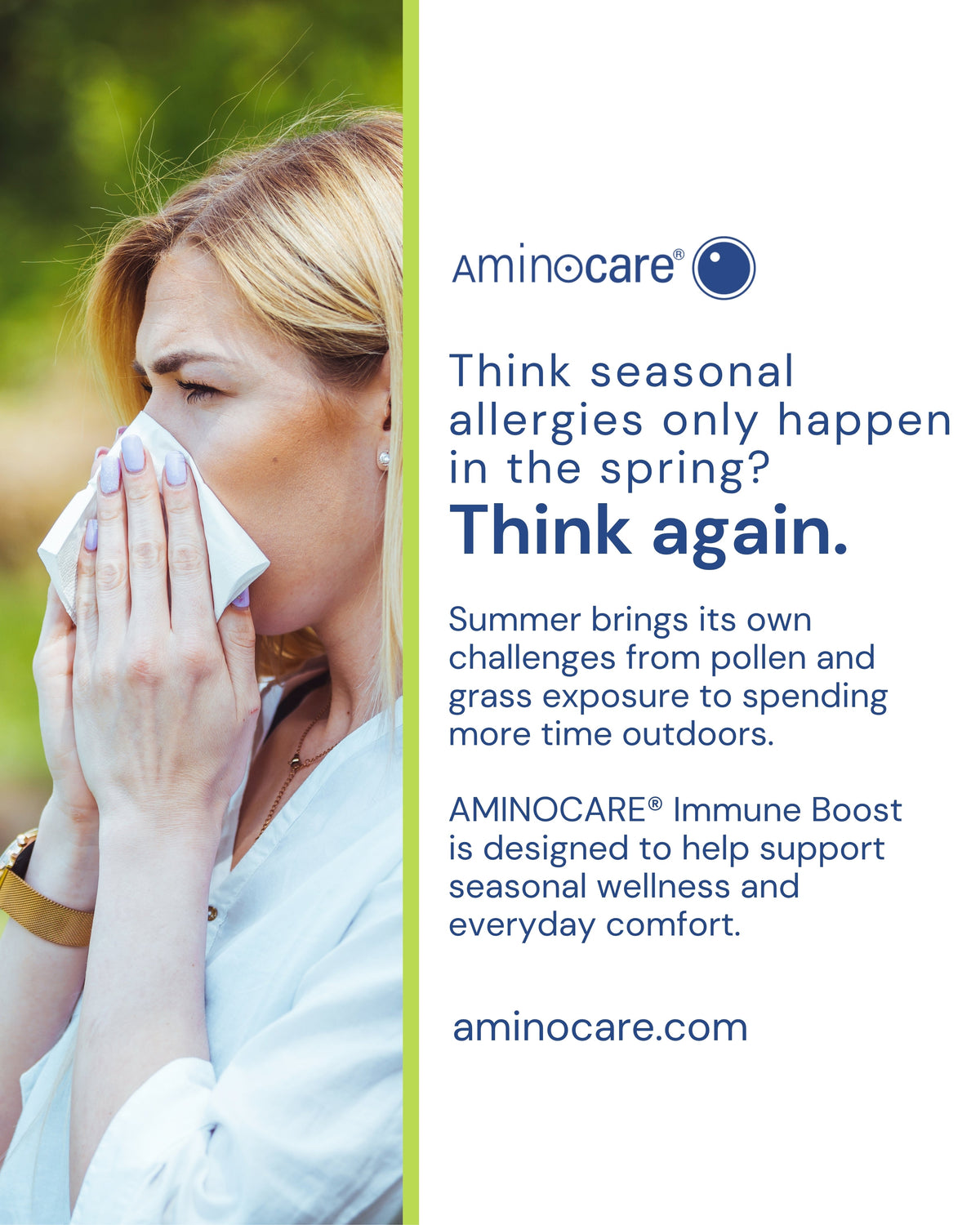 Seasonal Wellness Beyond Spring | Aminocare®