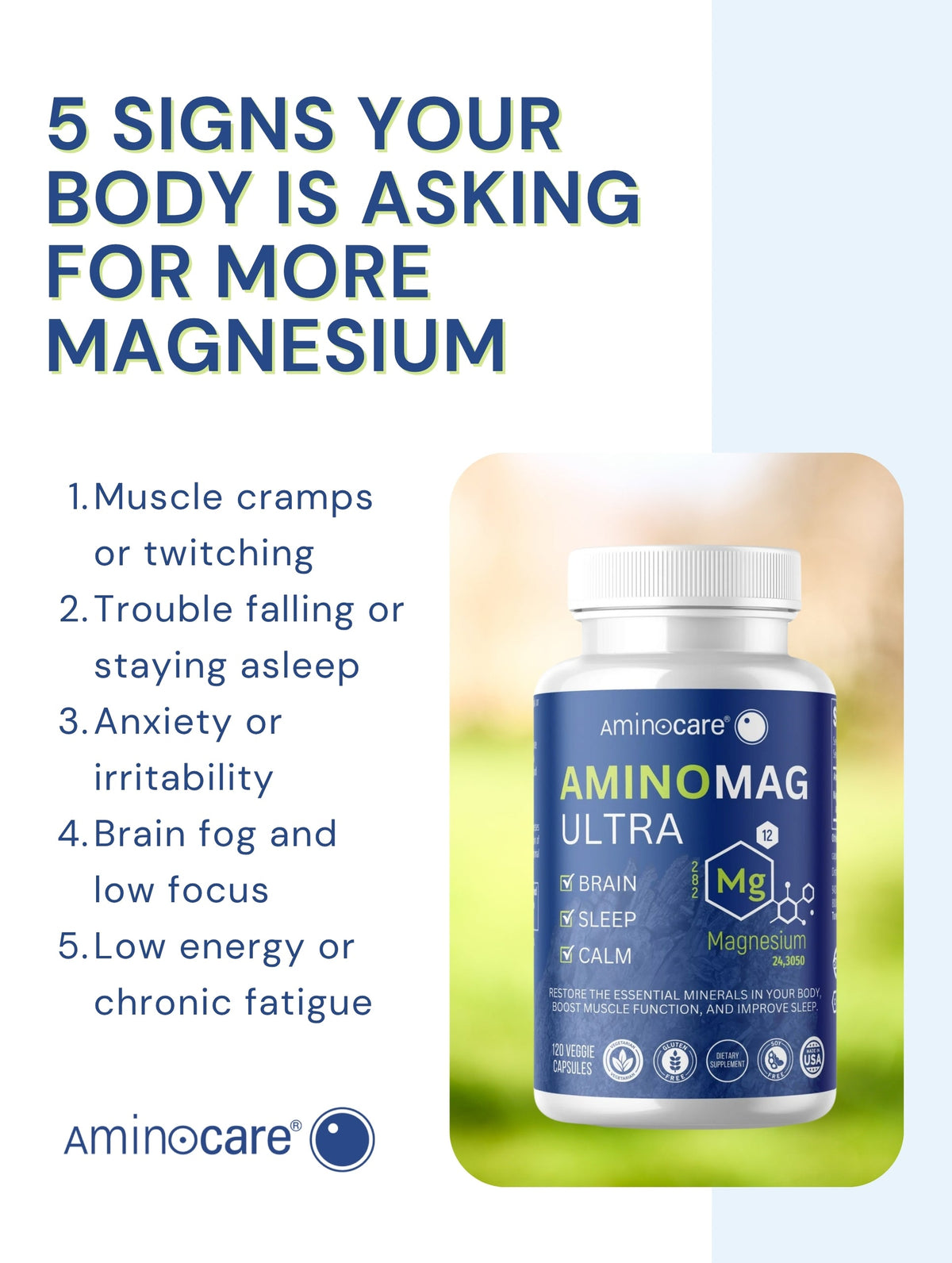 5 Signs Your Body Is Asking for More Magnesium