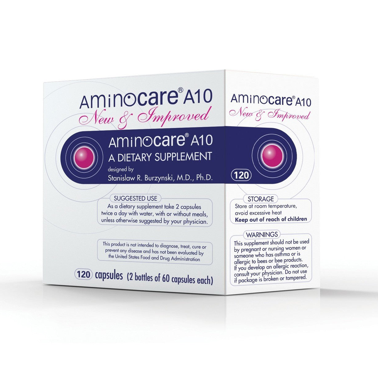 AMINOCARE® A10 NEW AND IMPROVED 120 CAPSULES